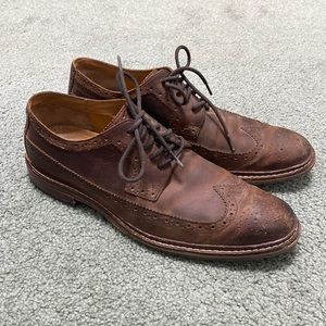 Cole Haan Brown Leather Oxfords